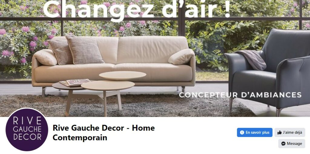 facebook mobilier haut de gamme et de qualité à Nantes
