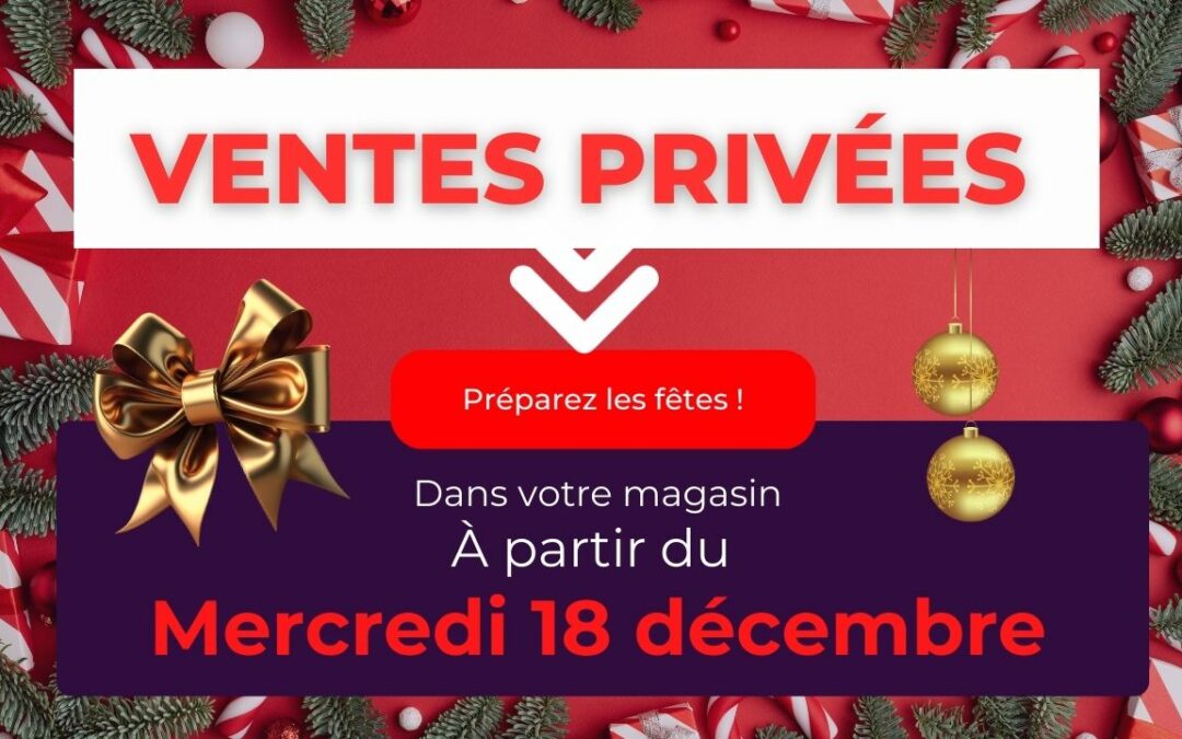 Ventes privées hiver 2023 Rive gauche décor