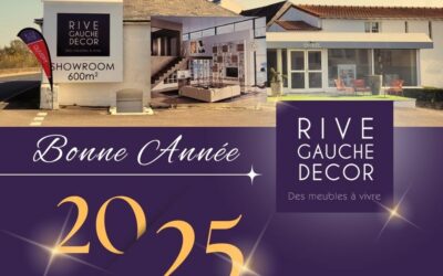 Bonne année 2025 avec Rive Gauche Décor