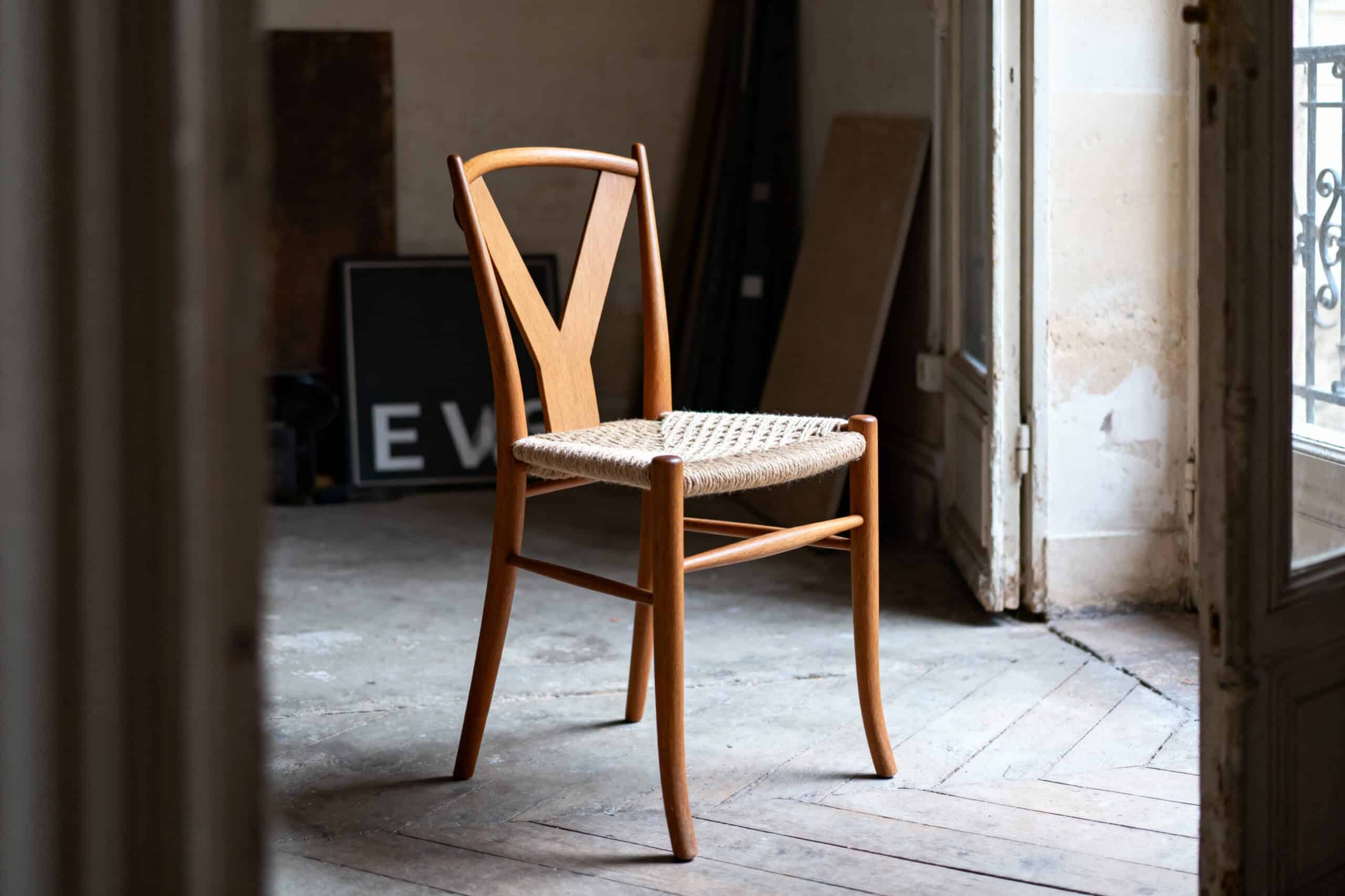 Chaise CH24 Wishbone Hans Wegner