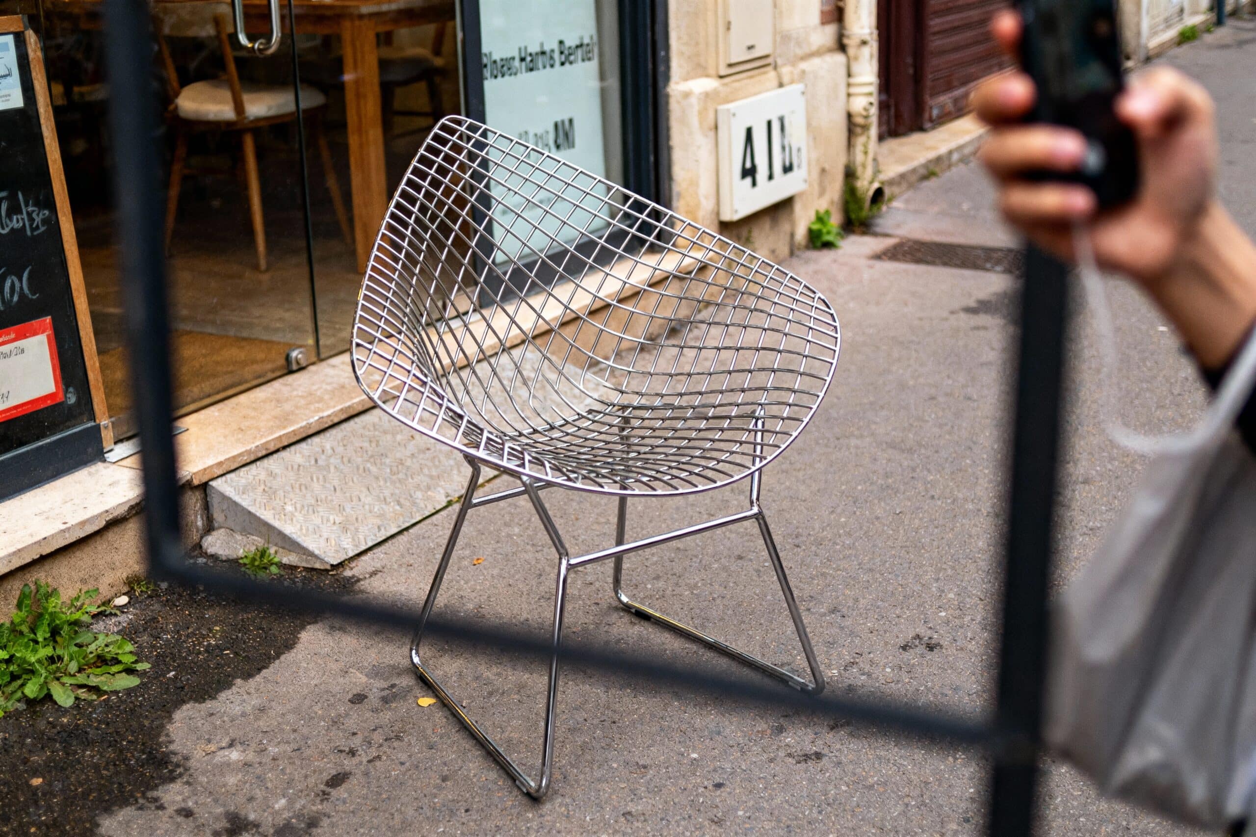 Chaise Diamond Harry Bertoia