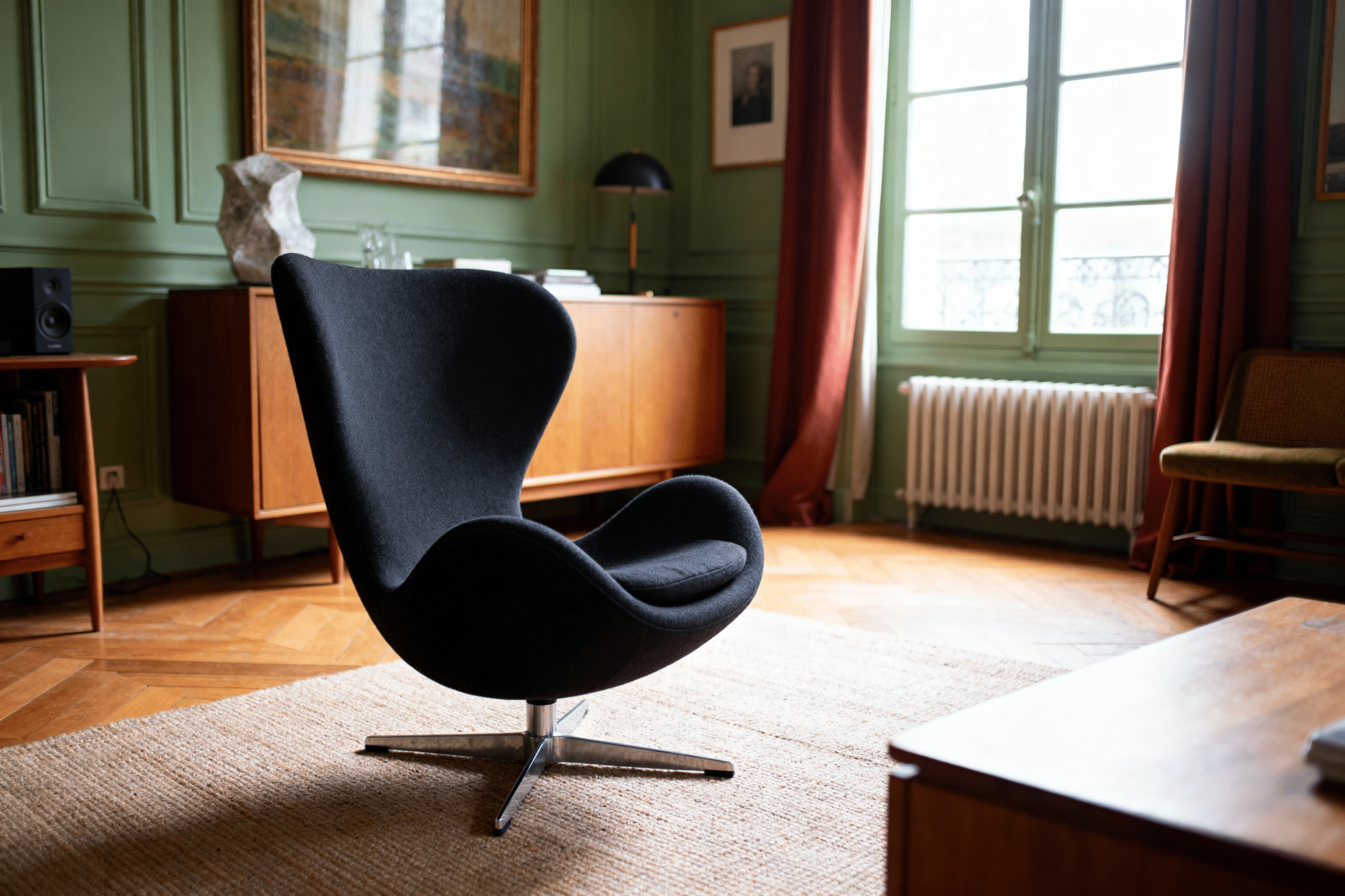 Fauteuil Swan Arne Jacobsen