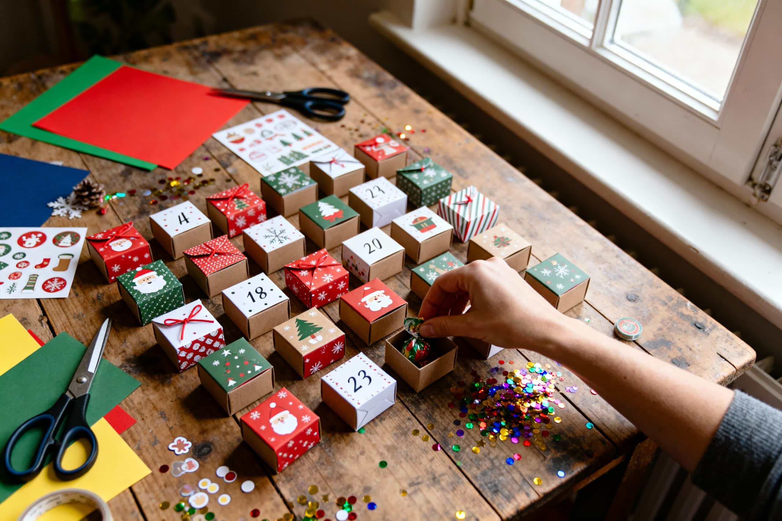Comment faire son calendrier de l’avent personnalisé ?