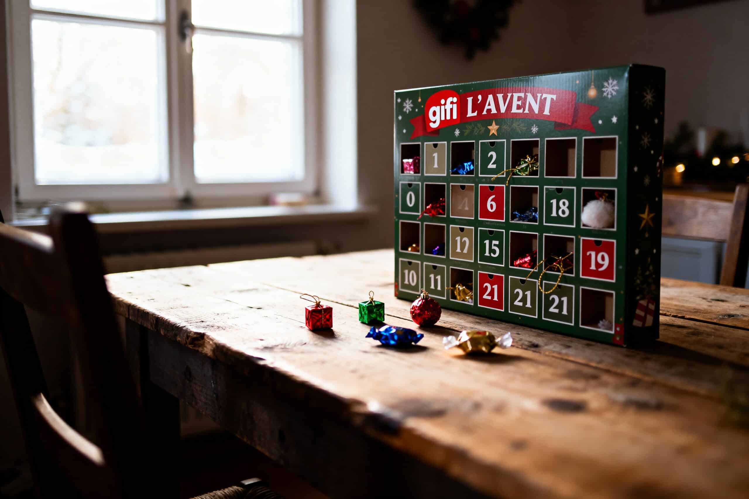 Découvrez le calendrier de l’avent à remplir gifi idéal !